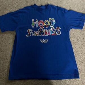 Local brand Mood Swangs, men’s graphic blue tee large!